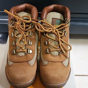 Kids Brown Timberland Field Boot